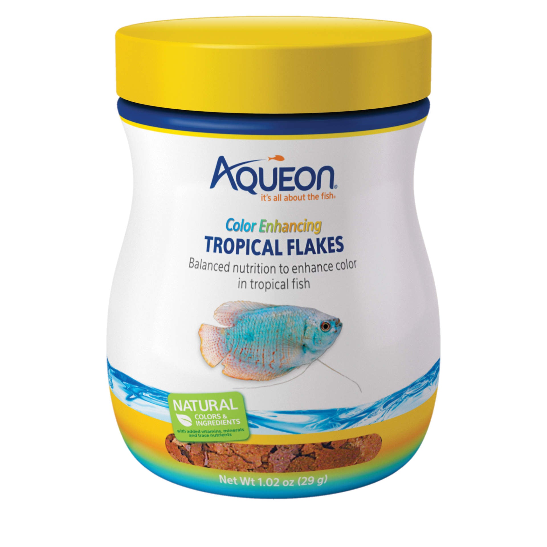 Color Enhancing Tropical Flakes Aqueon 29 g