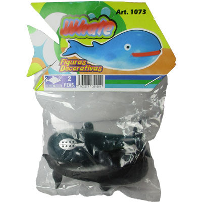 Bolsa con 2 Ballenas