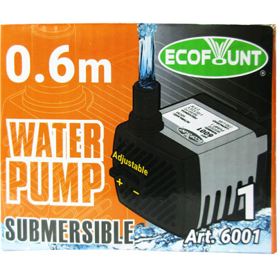 Bomba De Agua 250 L/H 0.60 m 2.5 W