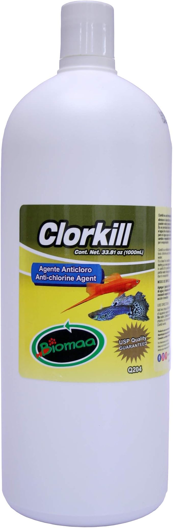 Clorkill Agua Dulce Y Salado 1 L