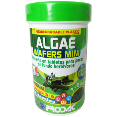 Algae Wafer Mini Tabletas Prodac 50 g, 100 ml