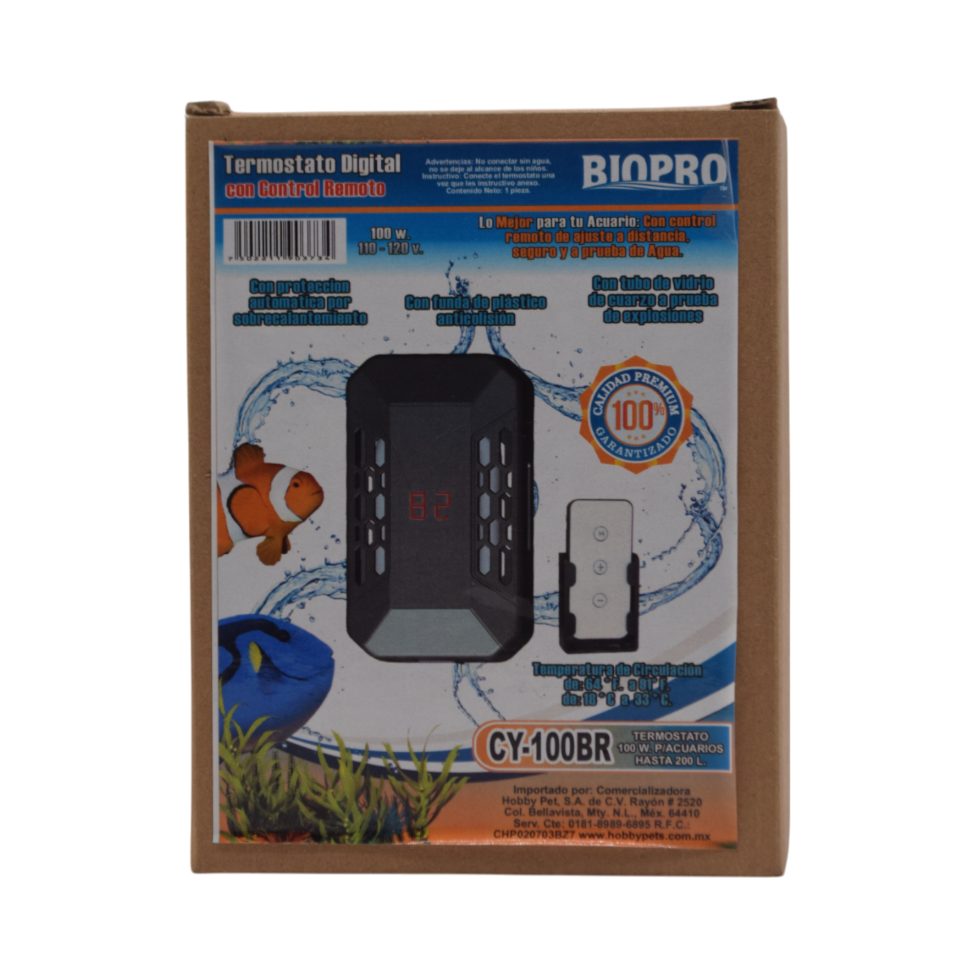 Calentador Digital con control 100 W (OF)