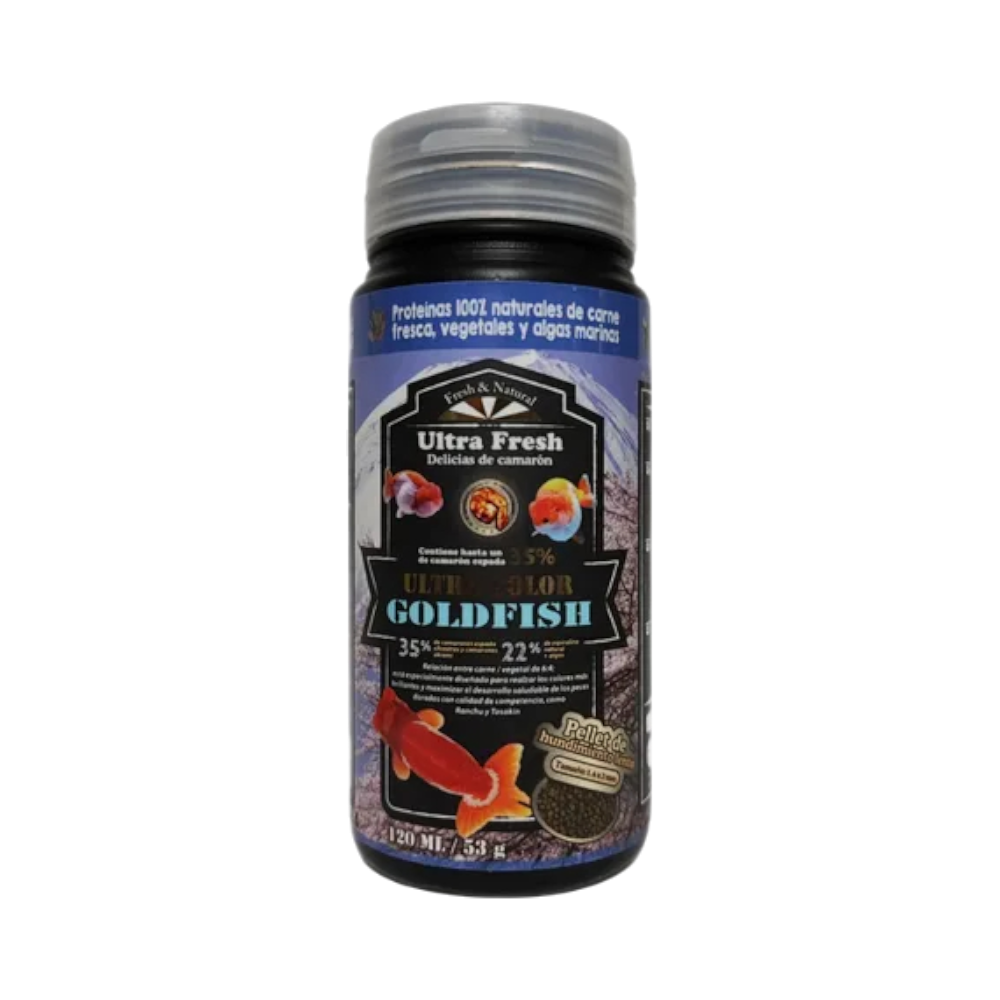 Pellet peces dorados ULTRACOLOR GOLDFISH 120ML/53g