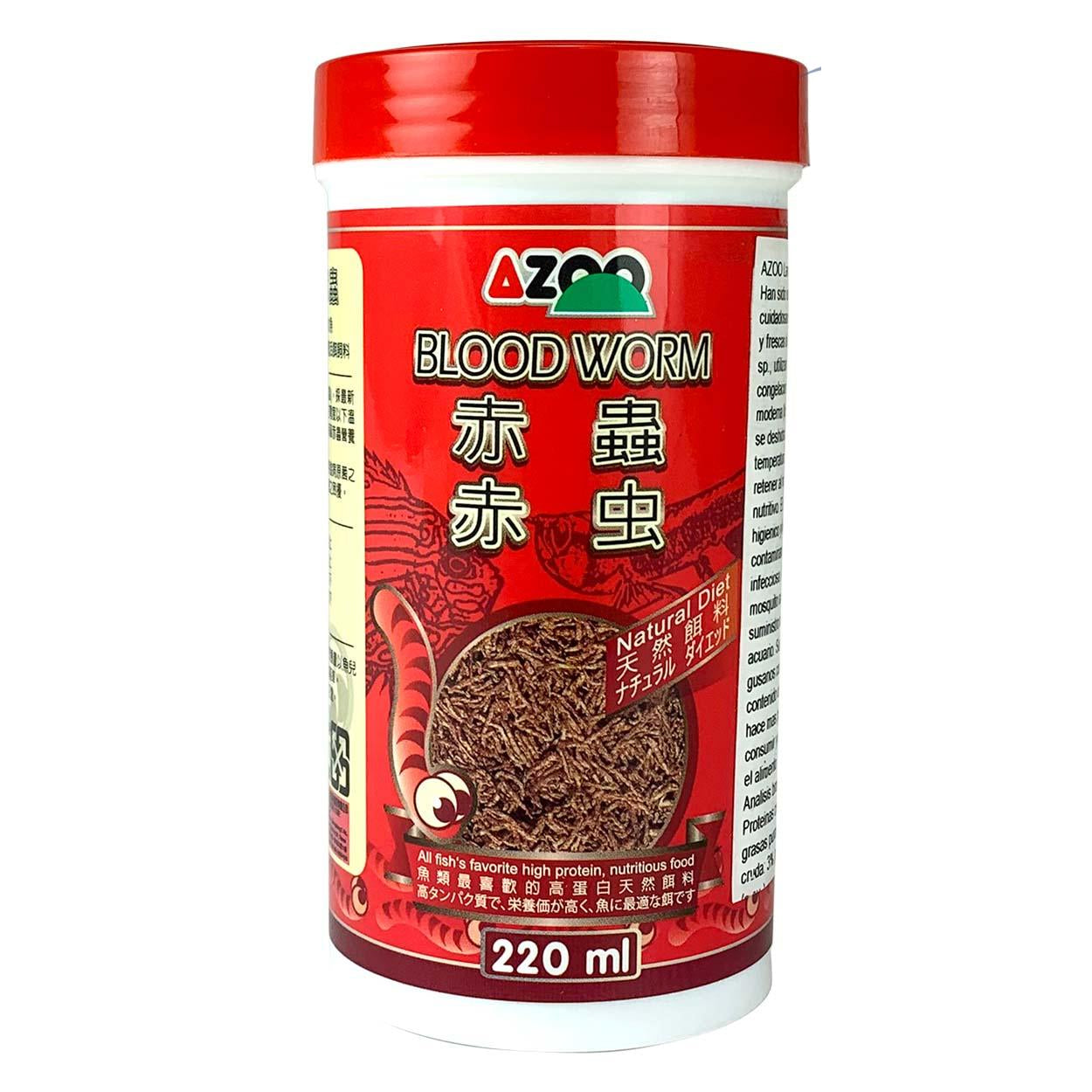 Azoo Blood worms 220 ml / 20 g