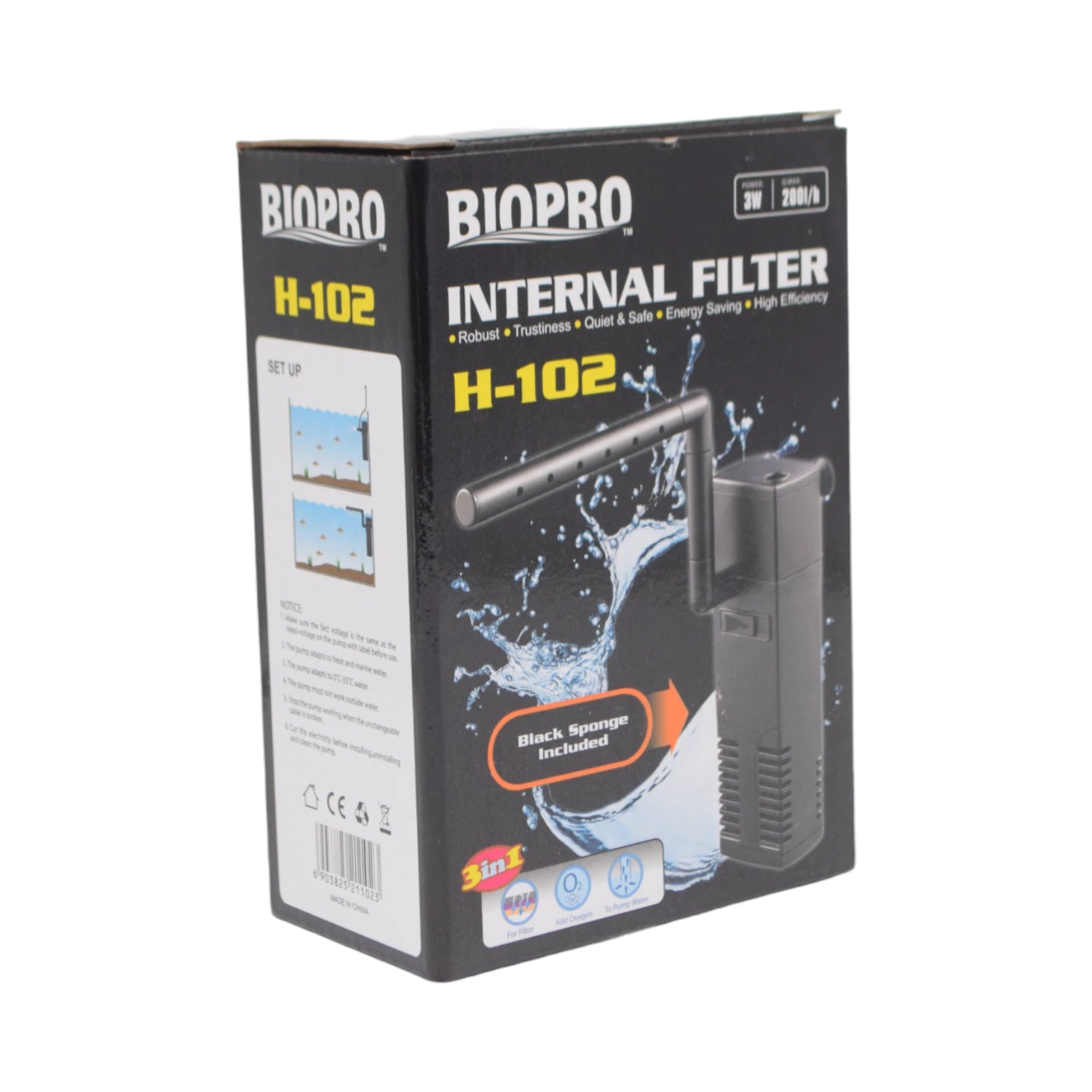 Filtro Rápido 200 L/H 3.5 W