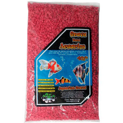 Grava Color Rojo 2.2 kg