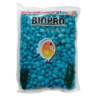 Grava Chicle Azul Claro 1 kg