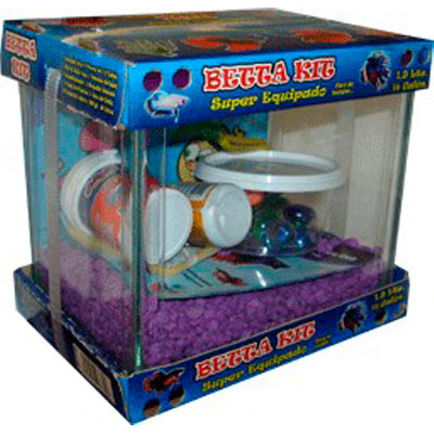 Kit 1/2 Gal Para Bettas Super Equipada