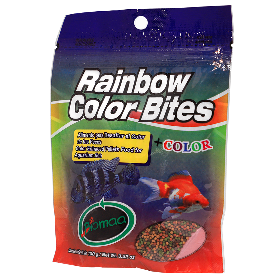 Rainbow Color Bites Biomaa 100 g