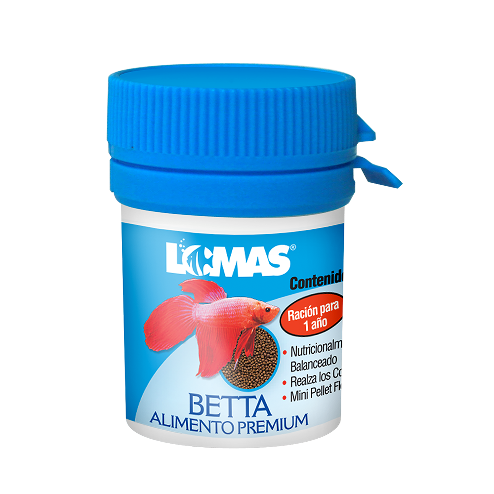 Alimento Premium Betta Lomas 8 g