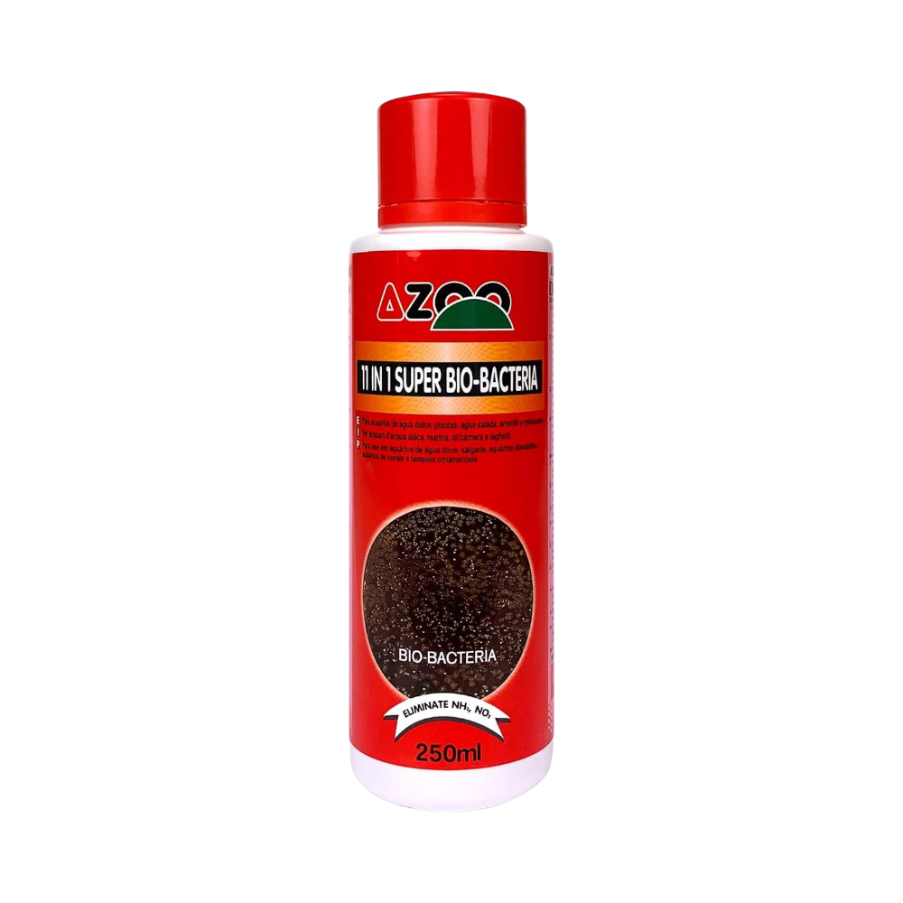 11 in 1 super bio-bacteria (cepas bacterianas, enzimas y levaduras aerobias) 250 ml