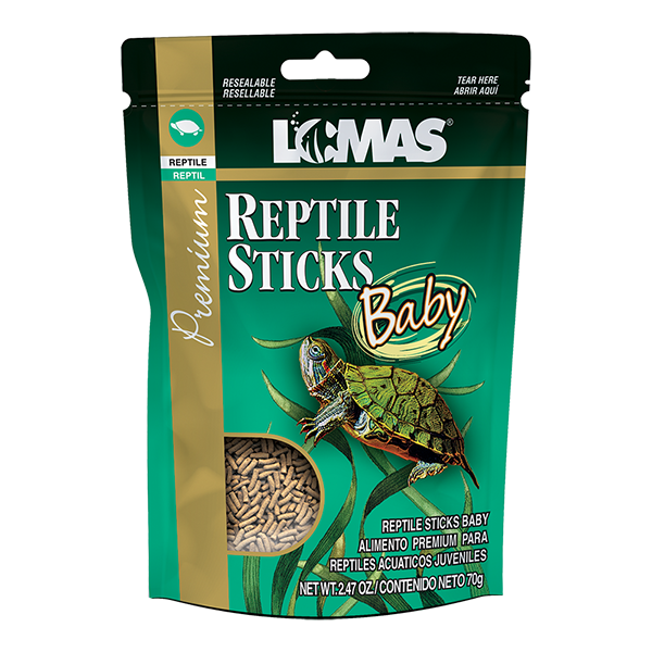 Reptile Sticks Baby para Tortugas Lomas 70 g